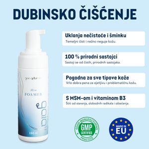 MSM Foamer – pena za pranje lica s MSM-om