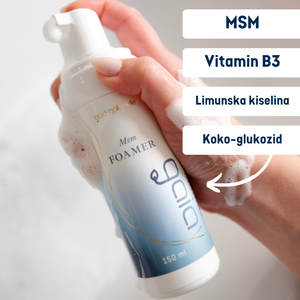 MSM Foamer – pena za pranje lica s MSM-om