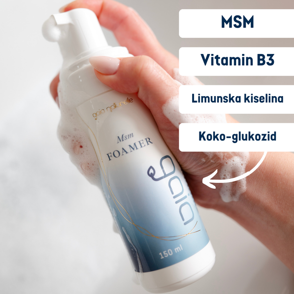 MSM Foamer – pena za pranje lica s MSM-om