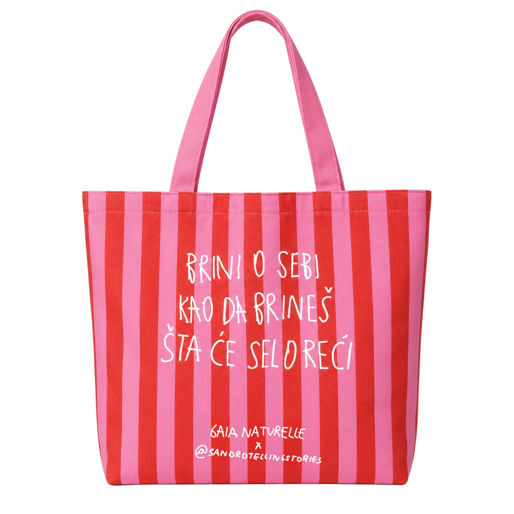 Brini o sebi torba - Pink