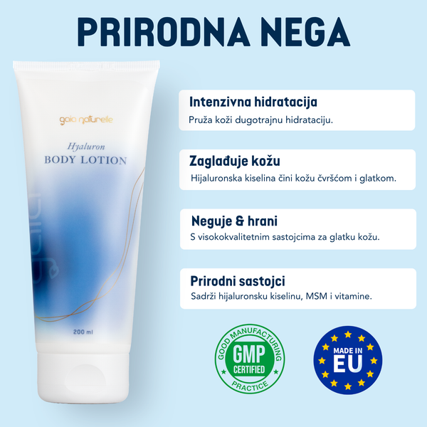 Prirodni losion za telo - Hyaluron Body Lotion