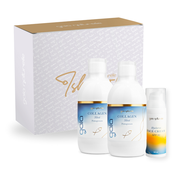 Letnji paket - Kolagen shot 2x i Krema za lice sa SPF30